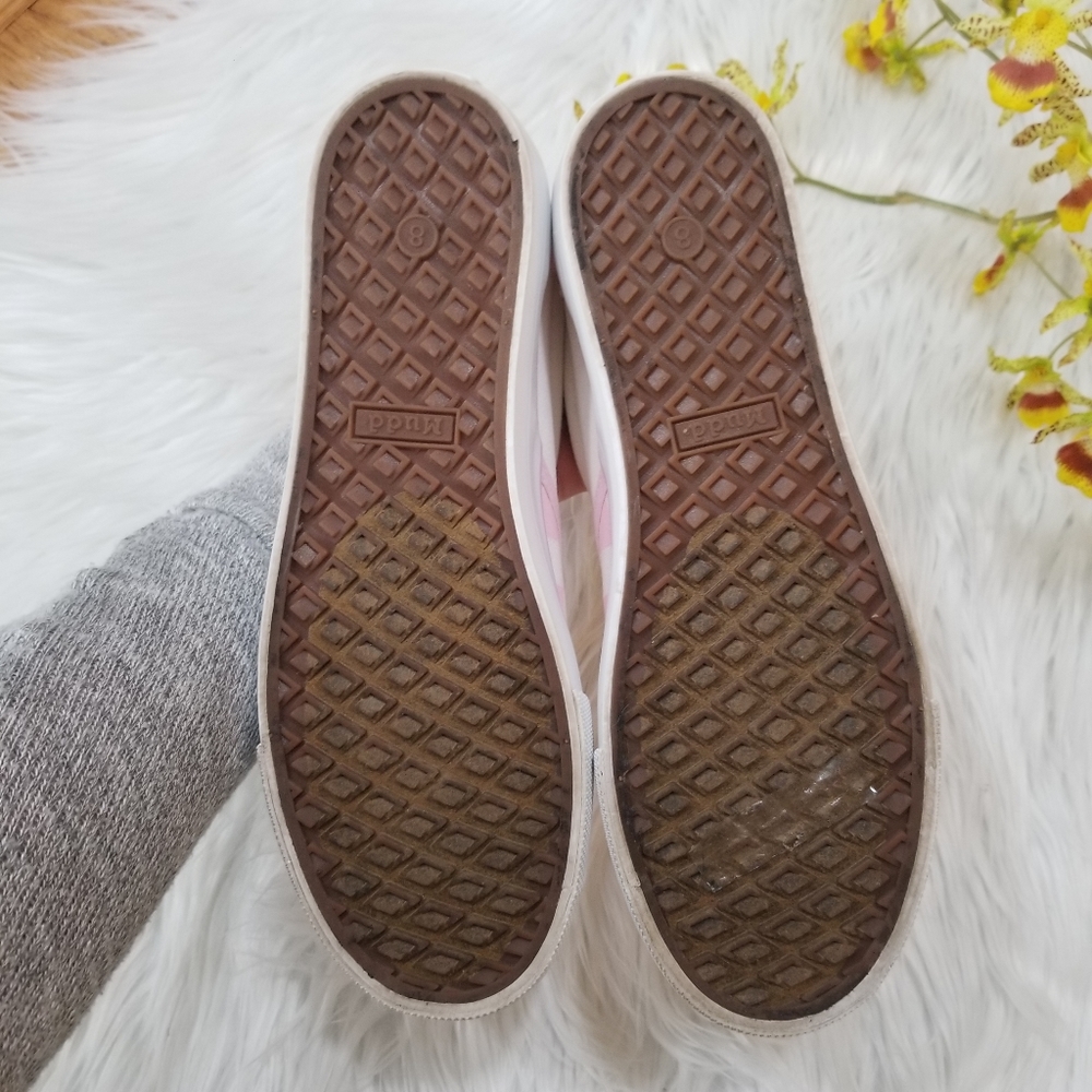 COPY - MUDD Slip-On Sneakers Color White And Pink SIZE 8...!!! - Picture 17 of 17